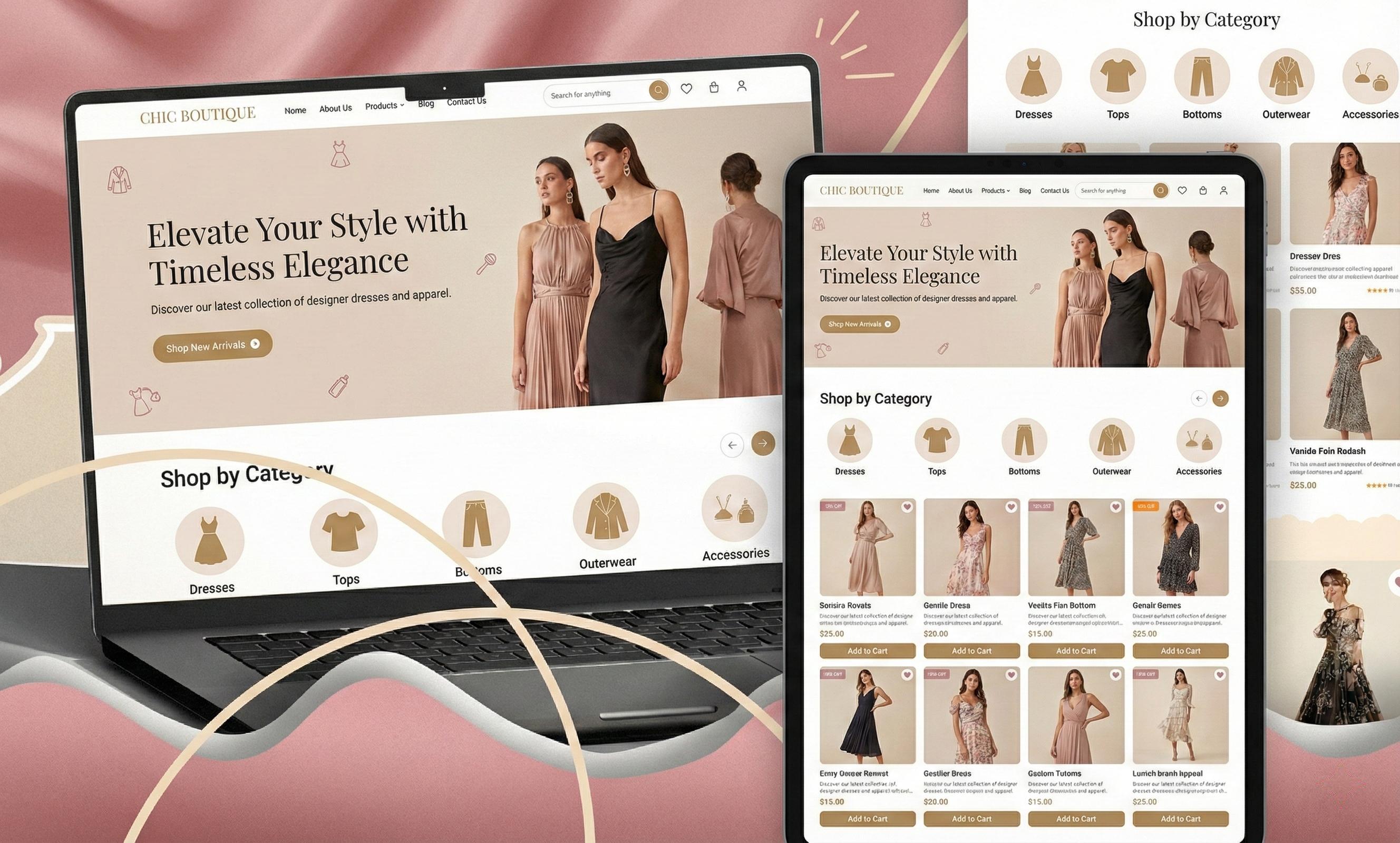 Virtual staging - modern living room design